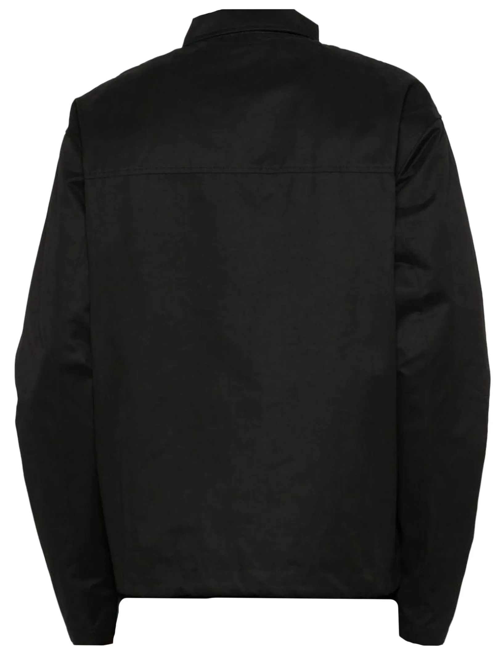 A COLD WALL Abbigliamento,Giubbotti Giacca-camicia Augment in cotone nero 