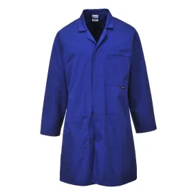 Camice da laboratorio Portwest Unisex, tg. XL, Blu reale