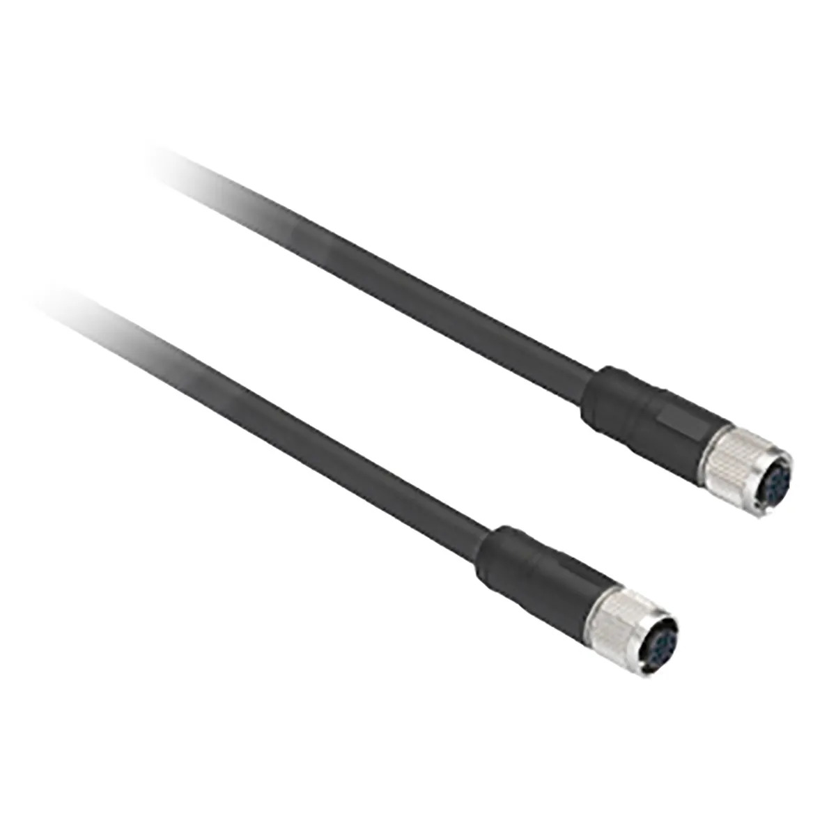 Cavo sensore/attuatore Telemecanique Sensors 5 cond. M12 Femmina / M12 Femmina, Ø 5mm, L. 3m