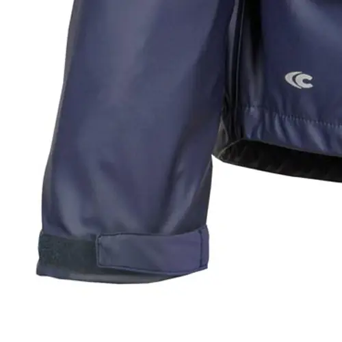 GIACCA ANTIPIOGGIA COFRA BALFORS NAVY/LIME
