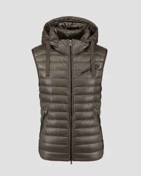 Gilet marrone trapuntato da uomo BOGNER Lonne-D1 38047261-811