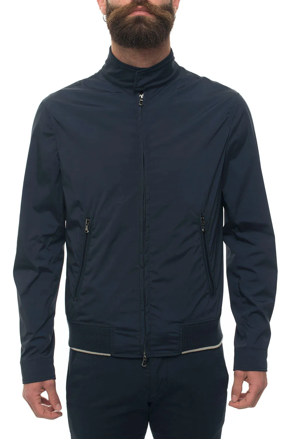 Giubbino bomber Blu Angelo Nardelli Uomo