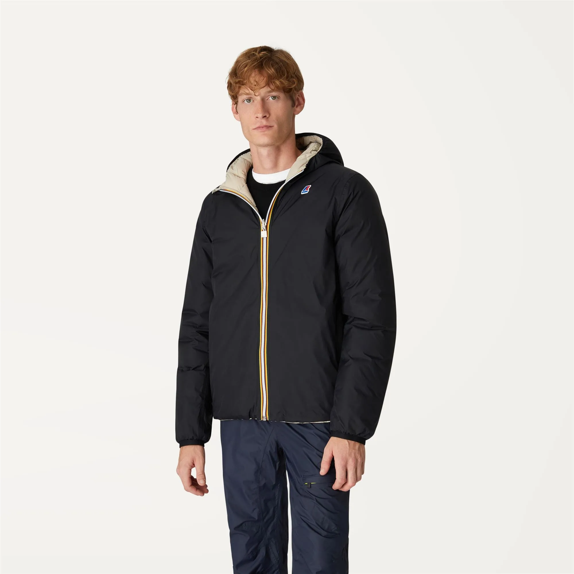 JACQUES THERMO PLUS.2 REVERSIBLE BLACK PURE-BEIGE GREY