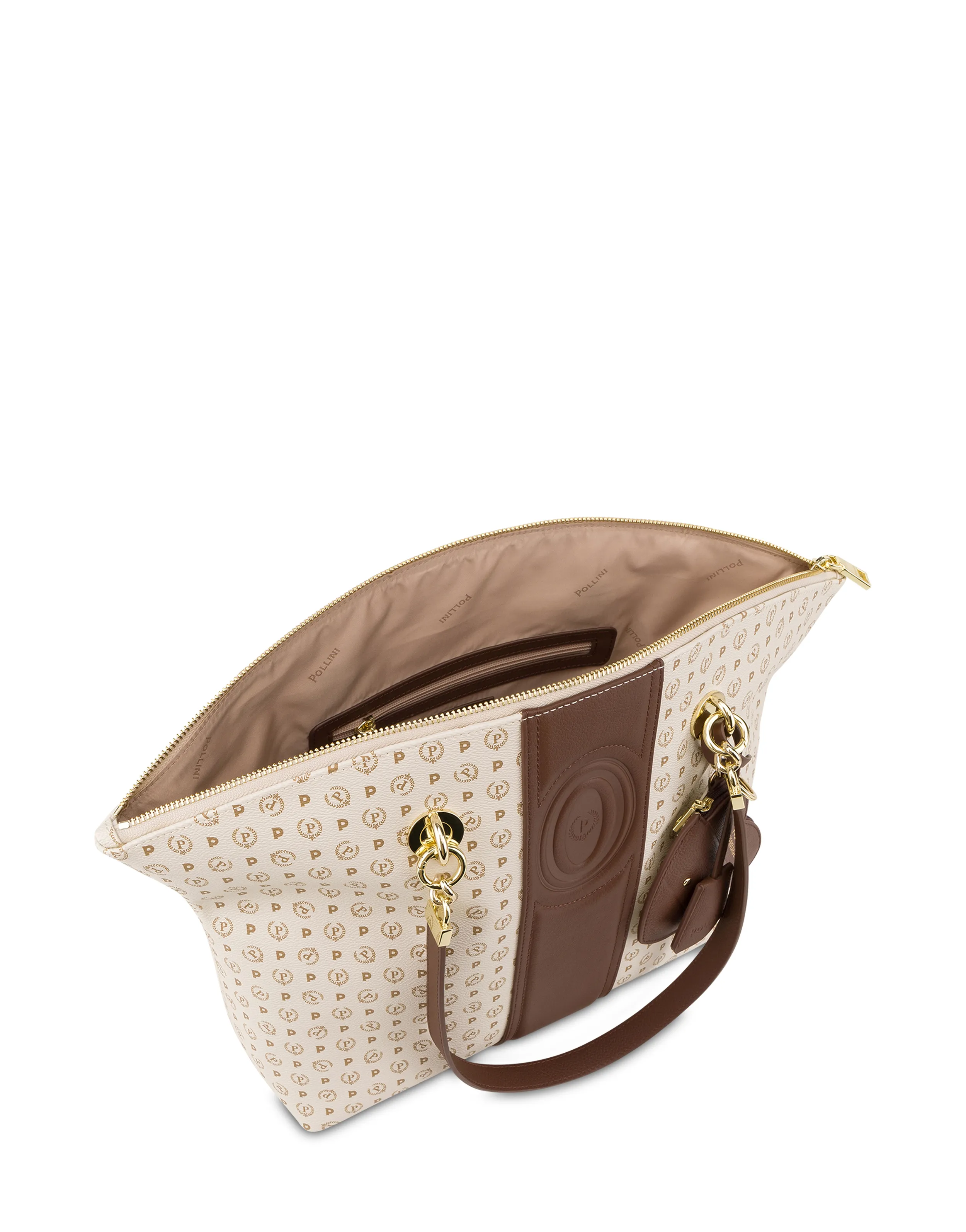     Linea Heritage Tote Bag Heritage 70 Avorio/marrone.