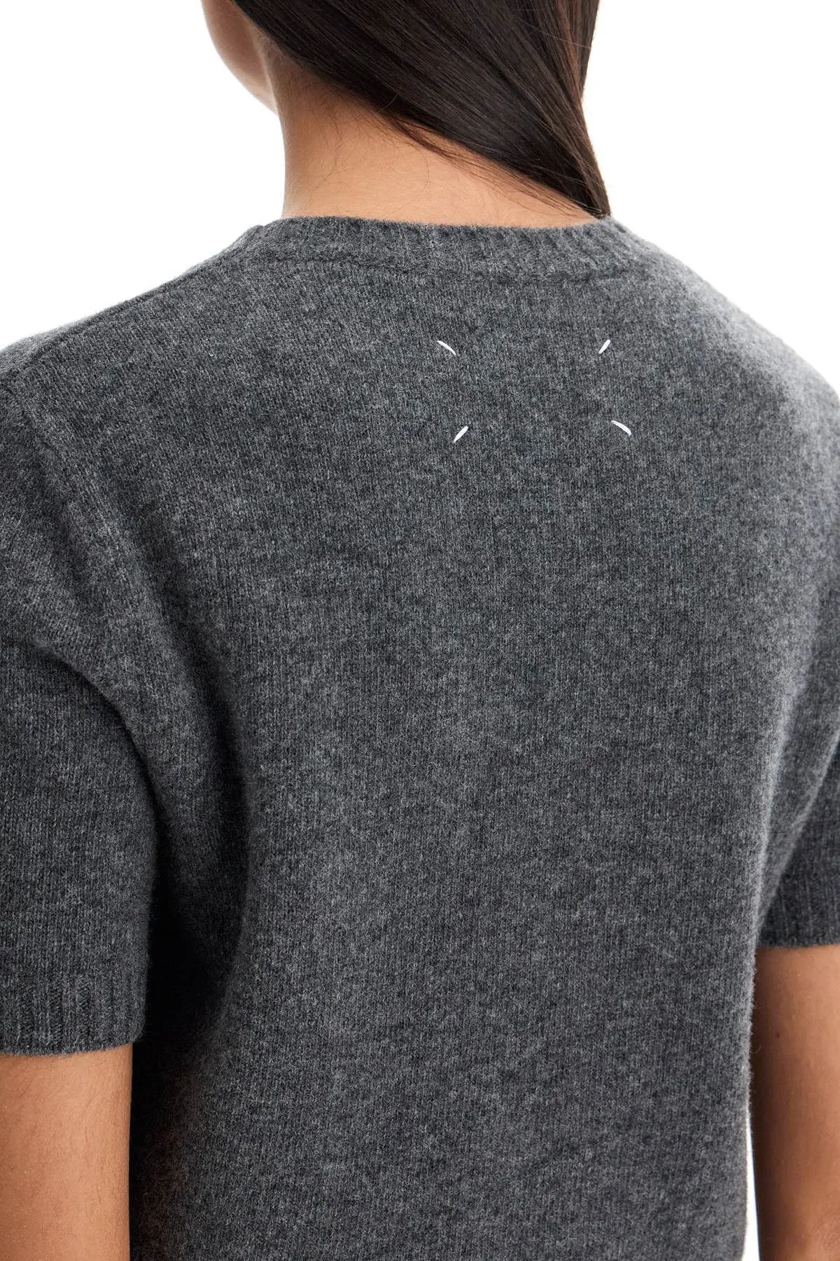 Maglia girocollo in lana