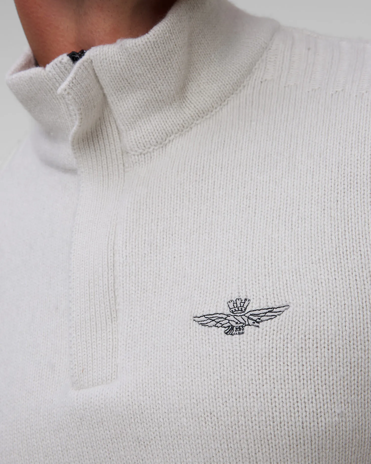 Maglione con lana da uomo Aeronautica Militare 242MA1528L545-73098