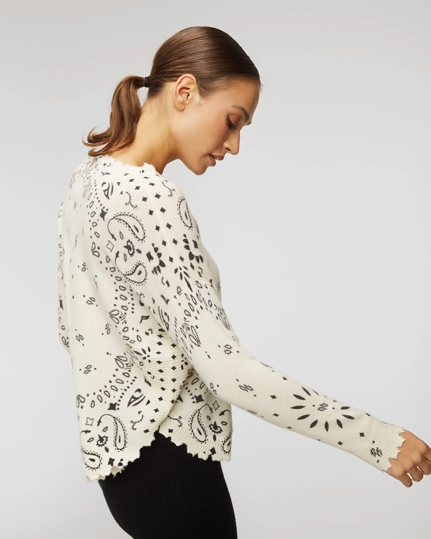 Maglione in cashmere KUJTEN MELA BANDANA F2500-755