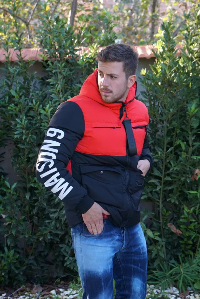 Maison 9 Paris Piumino doppia zip