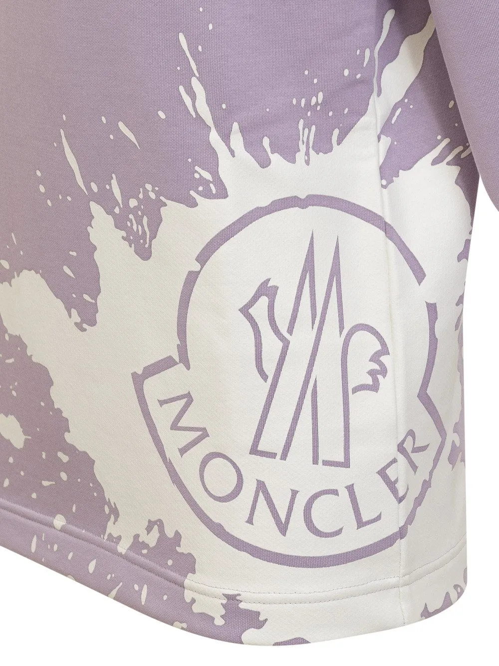 MONCLER Felpa con Stampa 