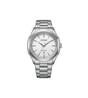 Orologio Solo Tempo Uomo Citizen Eco Drive Elegant bianco aw1750-85a