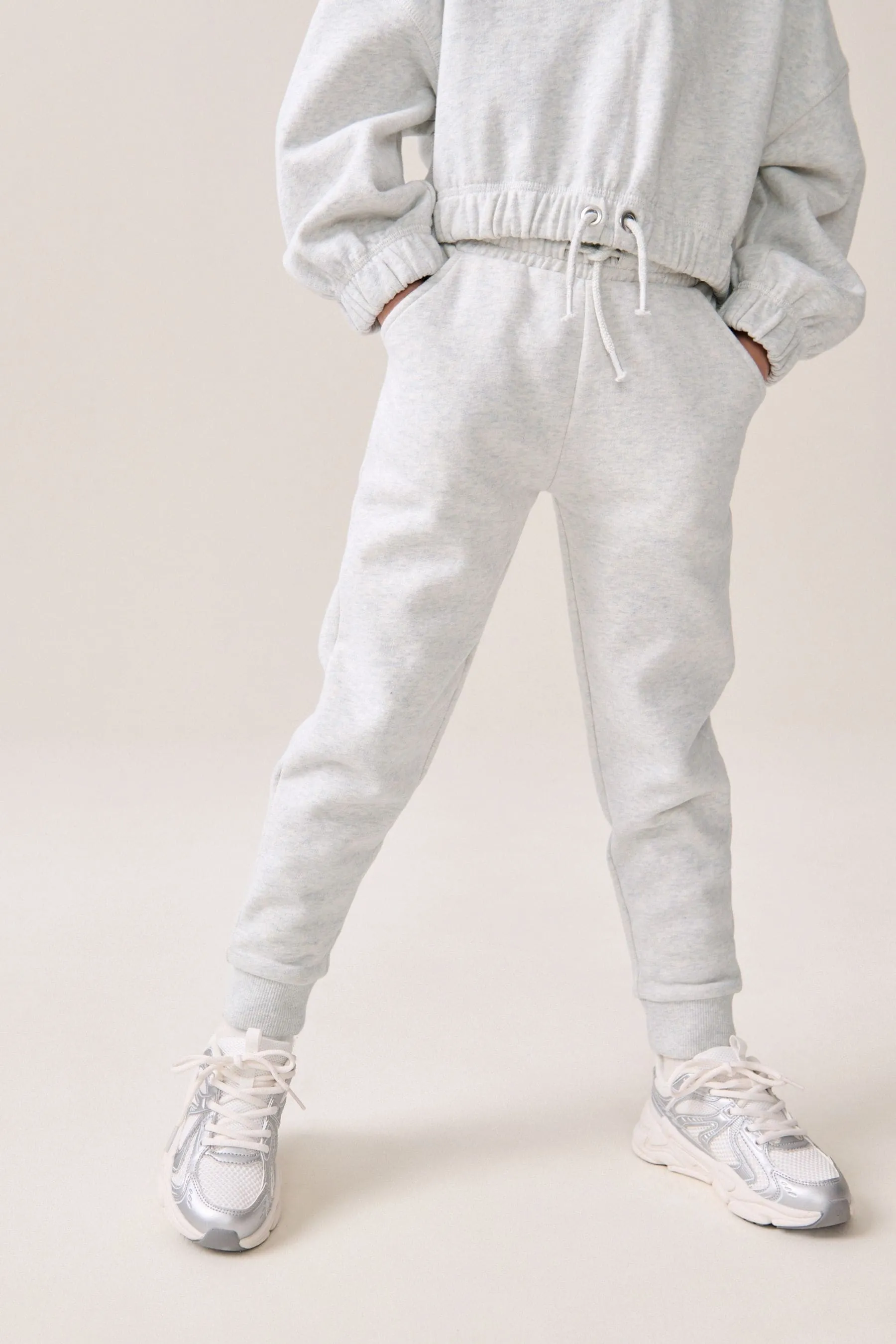 Pantaloni da jogging regolari in morbida jersey (3-16anni)    