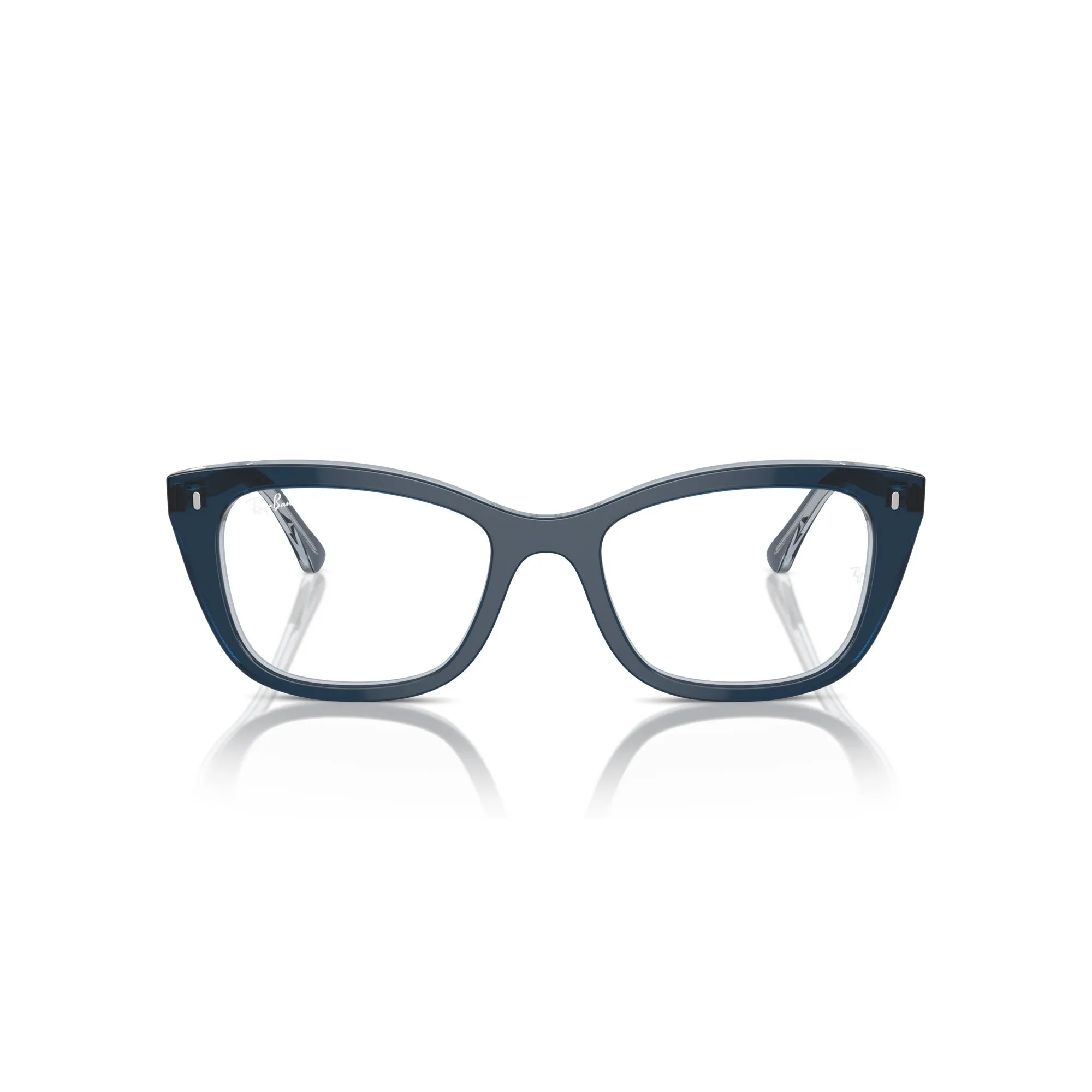   Ray-Ban RX 5433 - 8324 Blu Su Blu Trasparente | Occhiale Da Vista Unisex 