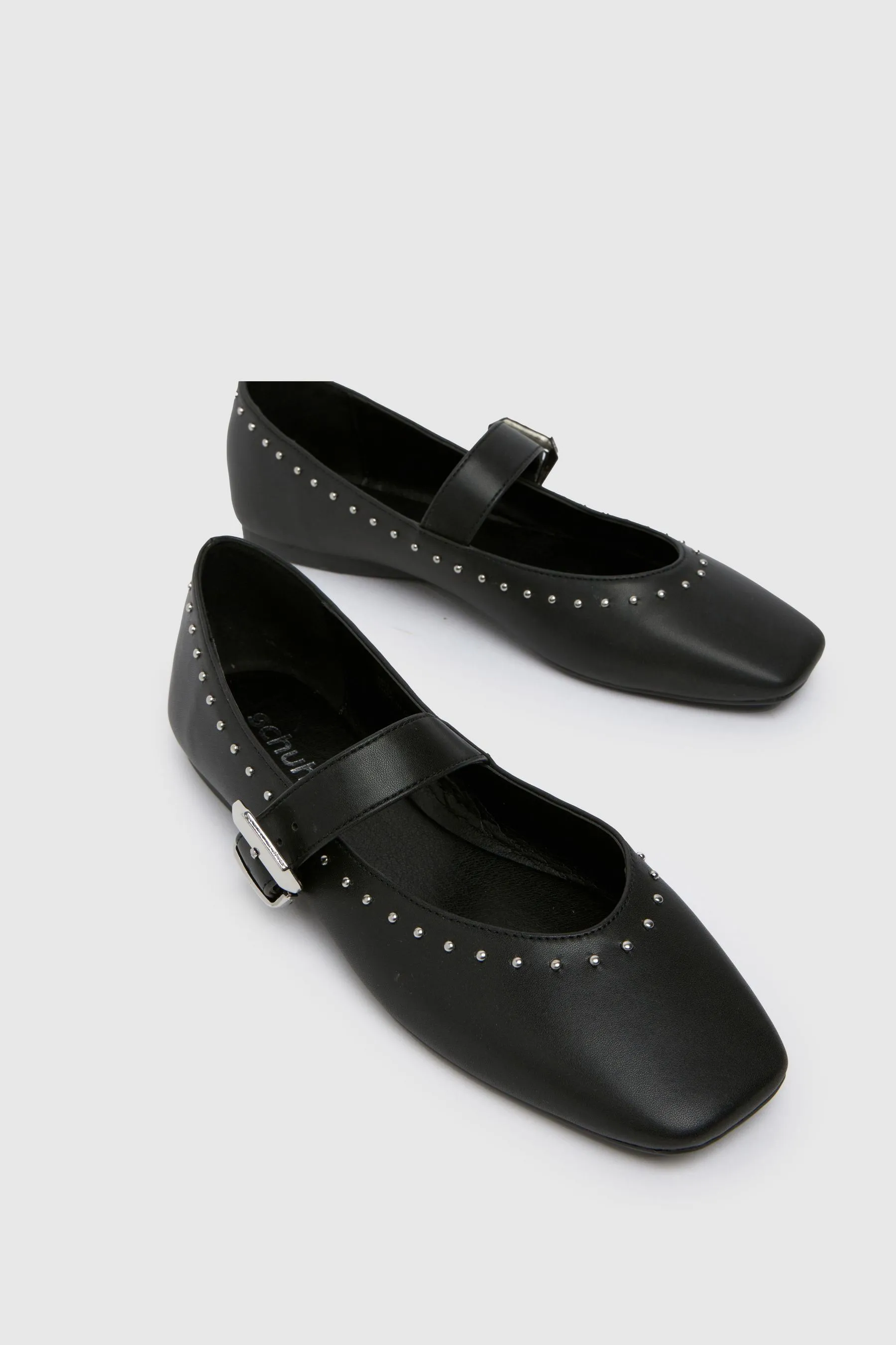 Schuh - Lucy - Nero con borchie - Ballerine