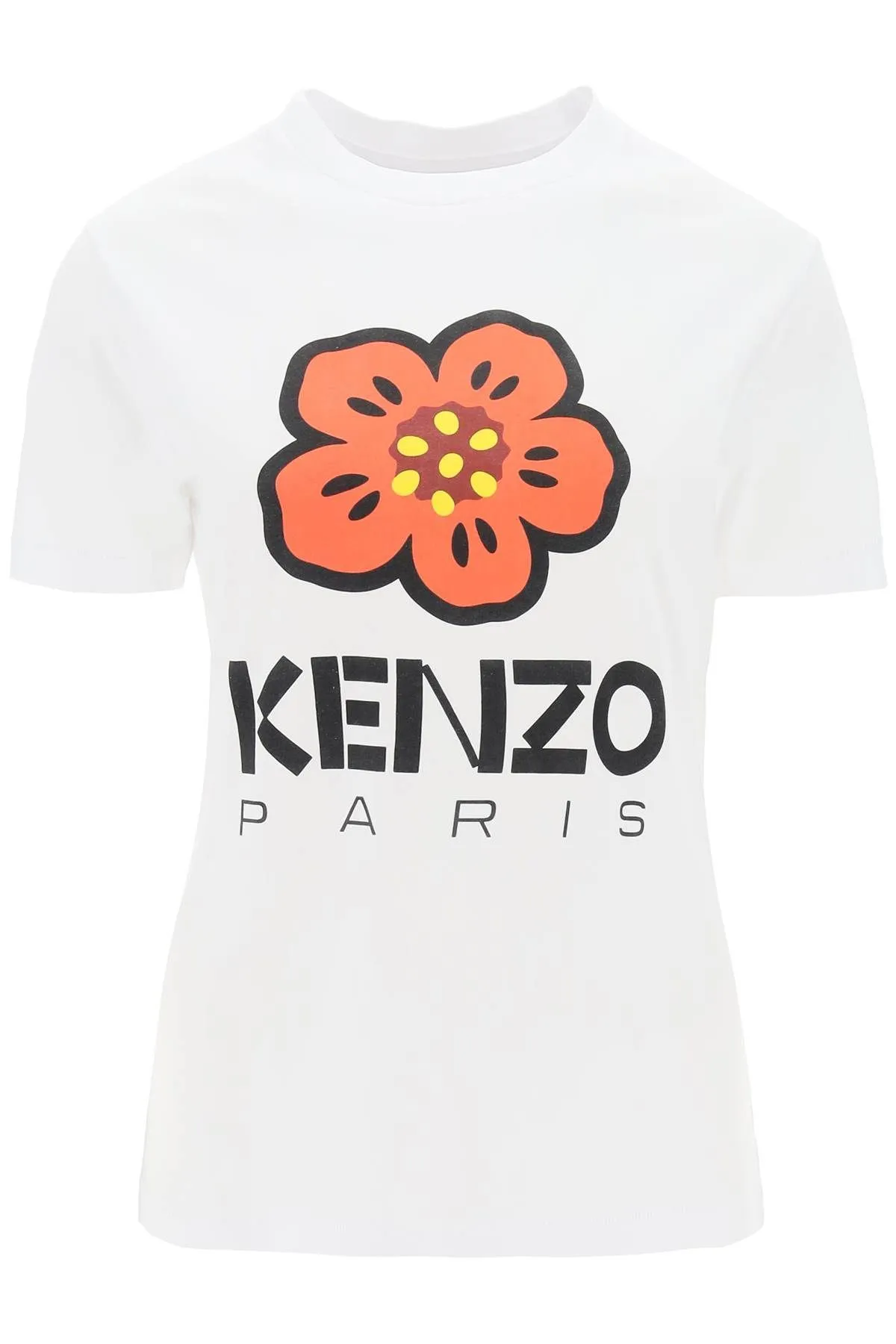 T-shirt con stampa Boke Flower