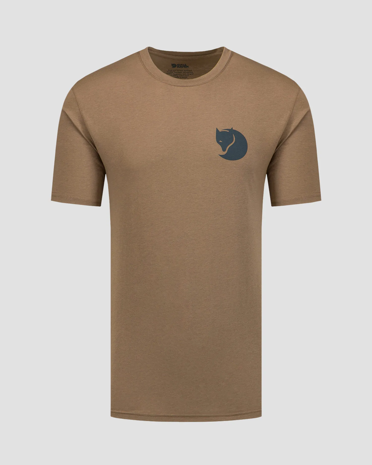 T-shirt marrone da uomo Fjallraven Walk With Nature M f12600216-244