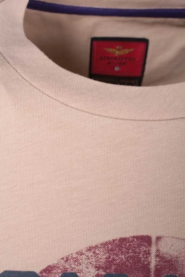 T-shirt Uomo Aeronautica Militare Beige
