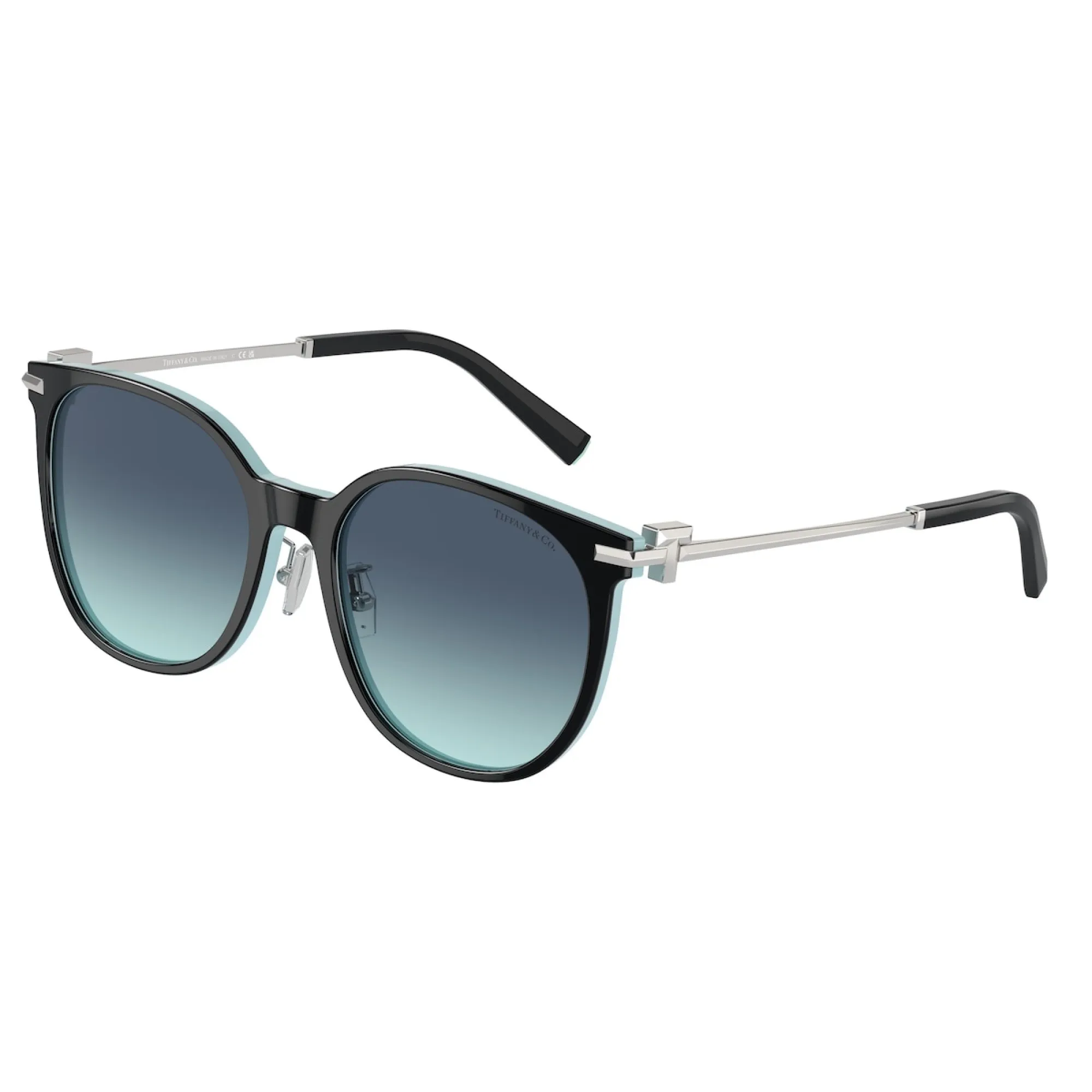   Tiffany TF 4224D - 80559S Nero Su Blu Tiffany | Occhiale Da Sole Donna 
