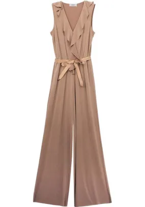 Tuta donna rouches MW461401 biscotto